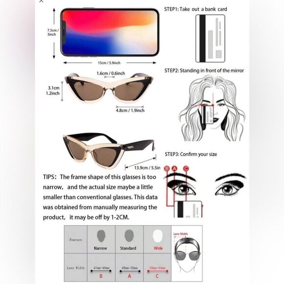 NEW Contrast Tinted Lenses Designer-Style Fashion Sunnies main image 11